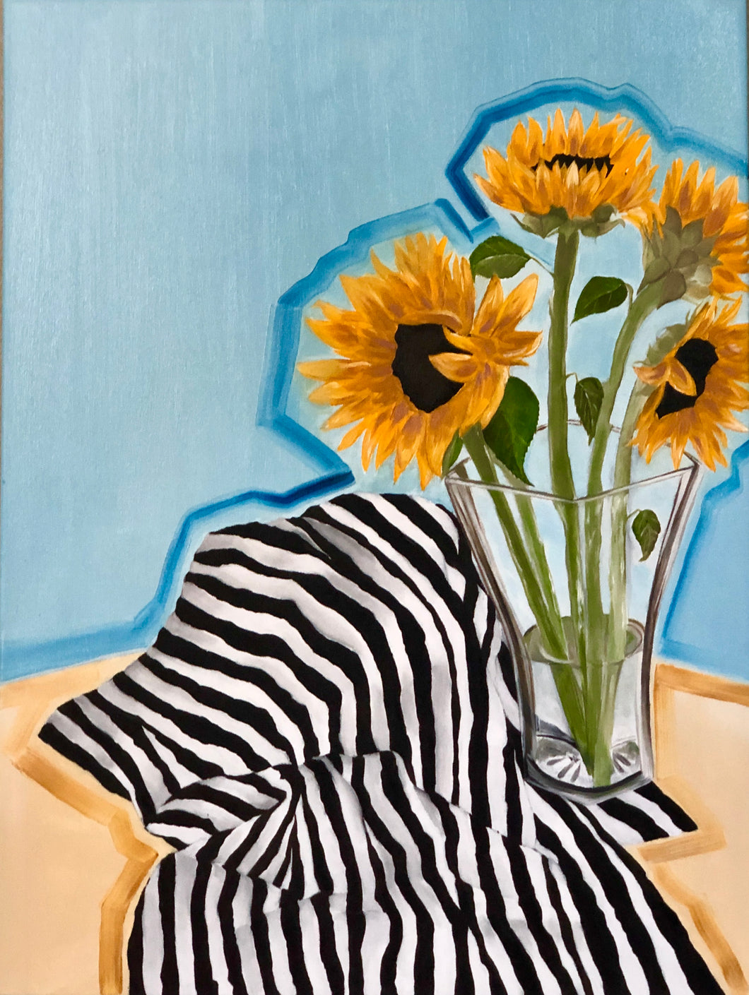 Stripes and Sunflowers